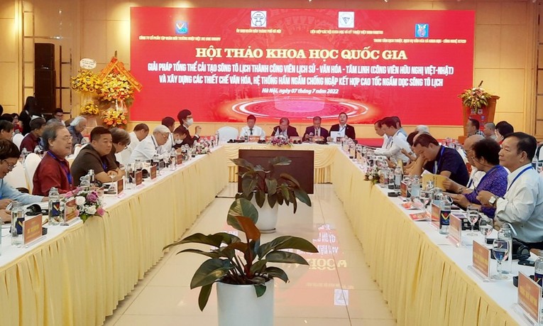 Hội thảo 555win Mobi quốc gia &amp;amp;amp;quot;Giải ph&aacute;p tổng thể cải tạo s&ocirc;ng T&ocirc; Lịch th&agrave;nh c&ocirc;ng vi&ecirc;n lịch sử - văn h&oacute;a - t&acirc;m linh (C&ocirc;ng vi&ecirc;n Hữu nghị Việt - Nhật) v&agrave; c&aacute;c thiết chế văn h&oacute;a, hệ thống hầm ngầm chống ngập kết hợp cao tốc ngầm dọc s&ocirc;ng T&ocirc; Lịch&amp;amp;amp;quot;.