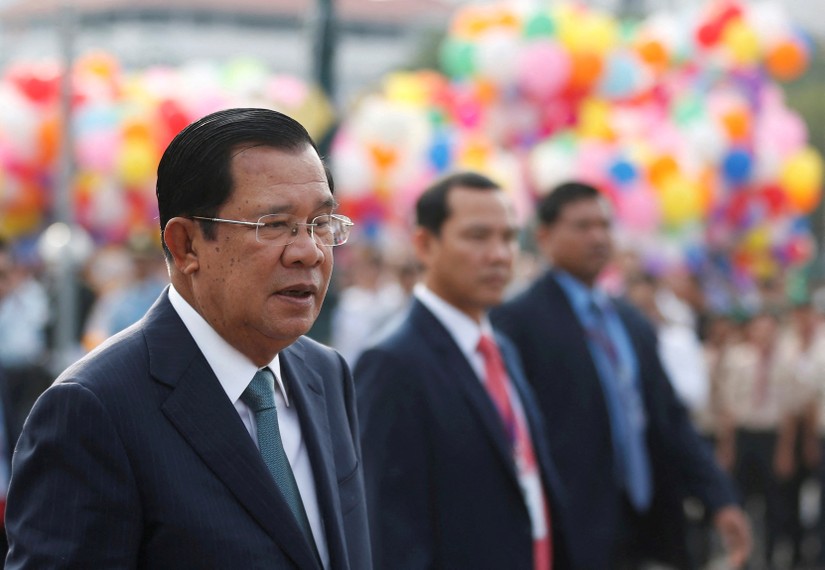 Phiên bản chính thức của 555Win Campuchia Hun Sen. Ảnh: Reuters
