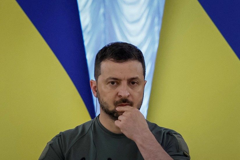 V&agrave;o th&aacute;ng 5, Tổng thống Ukraine Volodymyr Zelensky đ&atilde; ph&ecirc; chuẩn một ph&aacute;i đo&agrave;n để tham gia đ&agrave;m ph&aacute;n gia nhập CPTPP. Ảnh: Reuters