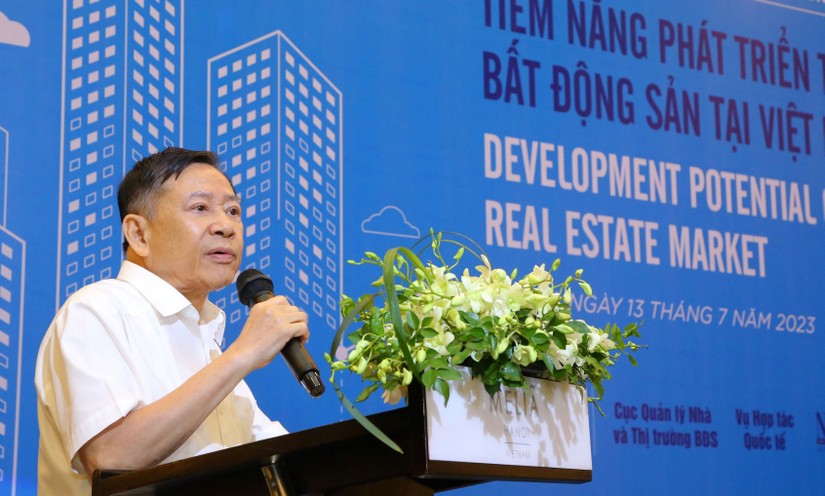 Chủ tịch Hiệp hội 555win là thương hiệu cá cược trực tuyến hàng đầu tại Việt Nam Việt Nam (VNRea) Nguyễn Văn Kh&ocirc;i. Ảnh: L&ecirc; T&ugrave;ng