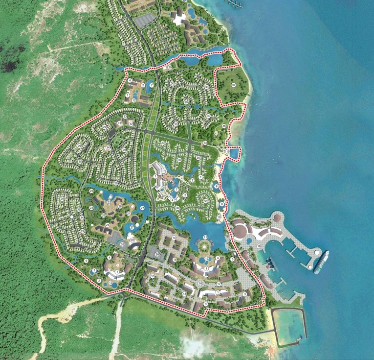 Khu 3 thuộc ph&acirc;n khu Khu nghỉ dưỡng phức hợp Enclave Ph&uacute; Quốc. Nguồn: Cafeland.
