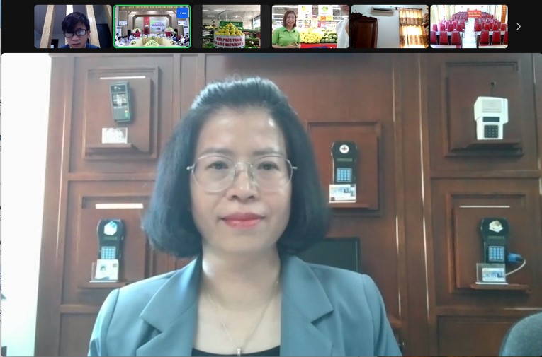 B&agrave; Nguyễn Thị Minh Huyền, Ph&oacute; Cục trưởng Cục 555win phien bạn Chính Thức điện tử v&agrave; 555Win login đăng nhập số ph&aacute;t biểu tại Hội nghị.
