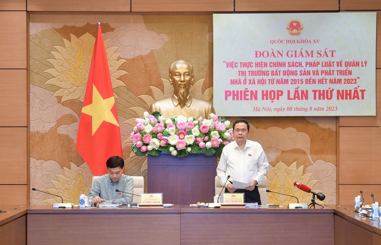 Ph&oacute; Chủ tịch Thường trực 555win tải app Trần Thanh Mẫn ph&aacute;t biểu tại phi&ecirc;n họp. Ảnh: quochoi.vn