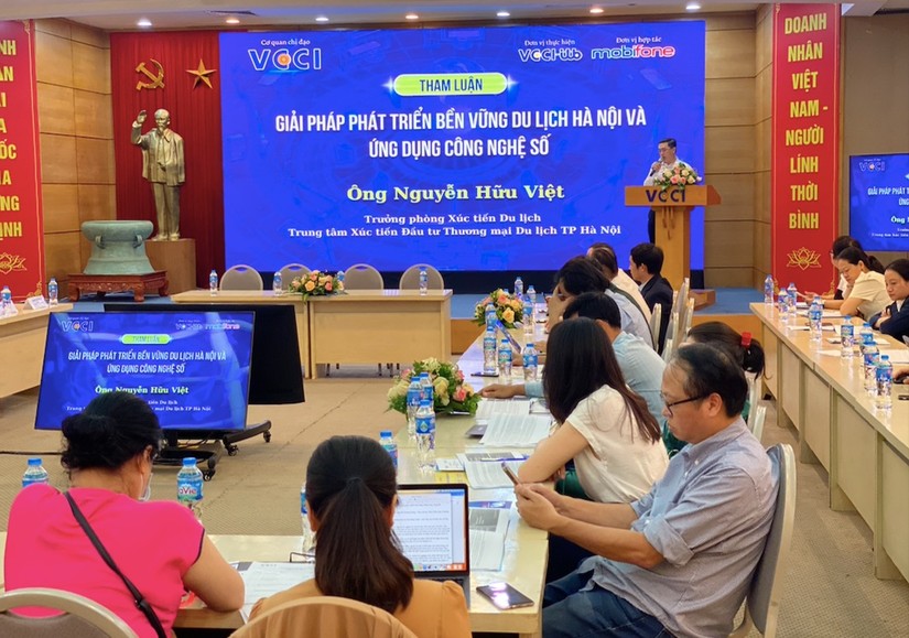 Hội thảo Ứng dụng giải ph&aacute;p c&ocirc;ng nghệ th&ocirc;ng tin th&uacute;c đẩy qu&aacute; tr&igrave;nh chuyển đổi số cho Trang Nhà Cái 555win.com - Đăng Nhập +555k du lịch. Ảnh: H&agrave; Anh.
