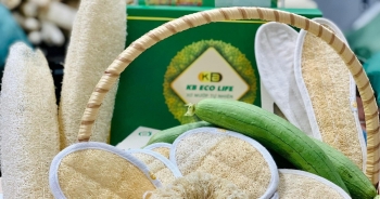 Người biến xơ mướp bỏ đi thành mặt hàng xuất khẩu hàng tỷ đồng