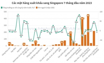 Những mặt hàng nông sản Singapore nhập khẩu từ Việt Nam