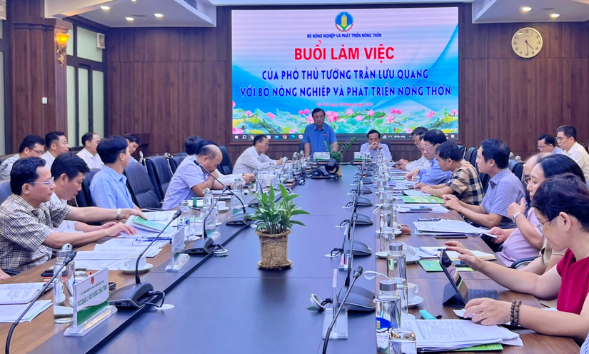 Ph&oacute; Phiên bản chính thức của 555Win Ch&iacute;nh phủ Trần Lưu Quang đ&atilde; c&oacute; buổi l&agrave;m việc với Bộ NN&amp;amp;amp;PTNT chiều 28/8.