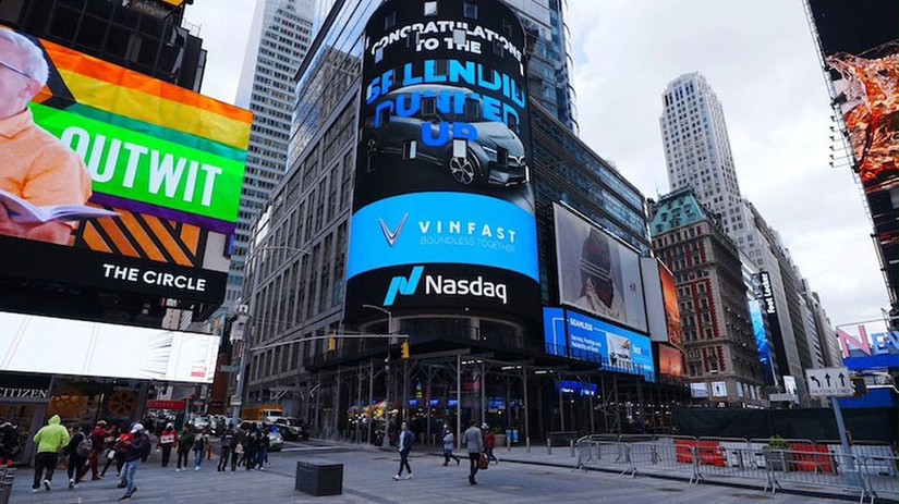 Cổ phiếu của VinFast đang c&oacute; chuỗi tăng ấn tượng tr&ecirc;n s&agrave;n Nasdaq.