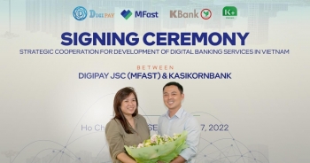 MFast và KBank Việt Nam bắt tay triển khai ngân hàng số