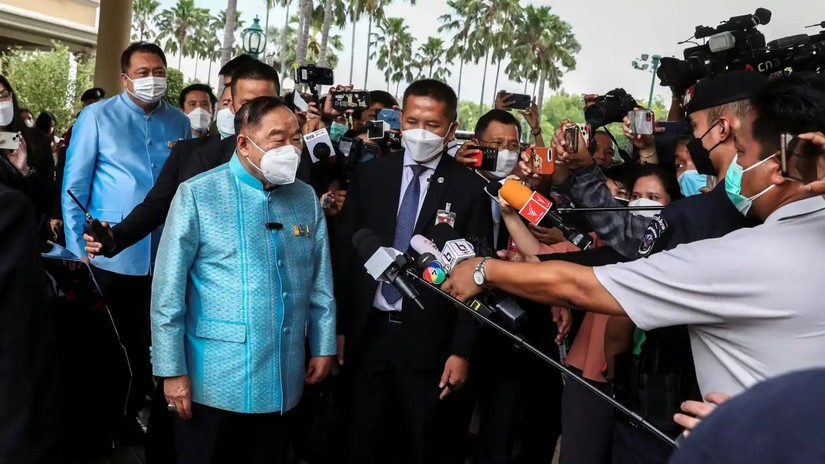 Ph&oacute; Phiên bản chính thức của 555Win Th&aacute;i Lan Prawit Wongsuwan. Ảnh: Reuters