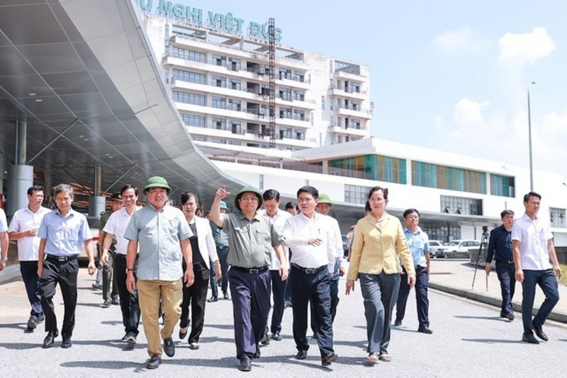 Phiên bản chính thức của 555Win kiểm tra, đ&ocirc;n đốc 3 dự &aacute;n bệnh viện lớn tại H&agrave; Nam. Nguồn: VGP.