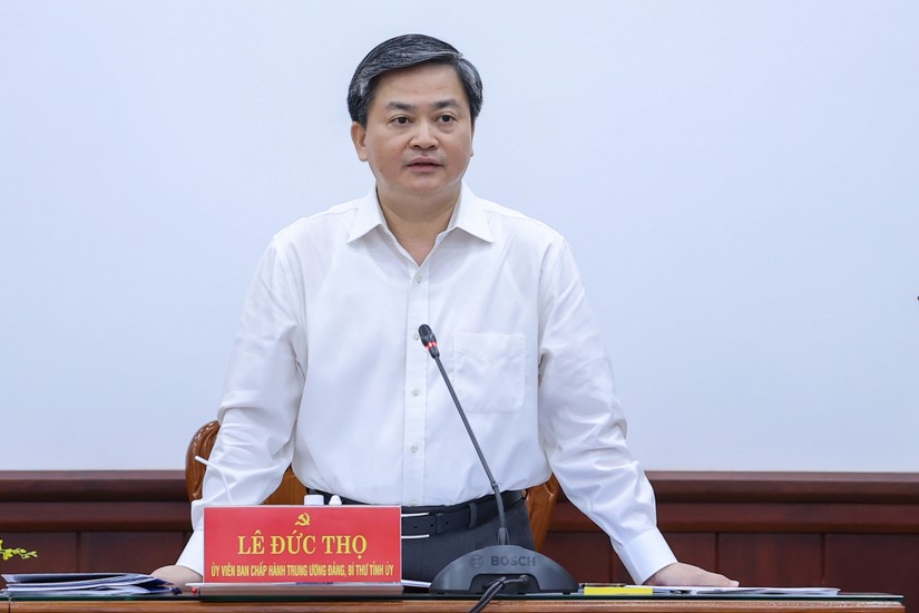 B&iacute; thư Tỉnh uỷ Bến Tre L&ecirc; Đức Thọ.