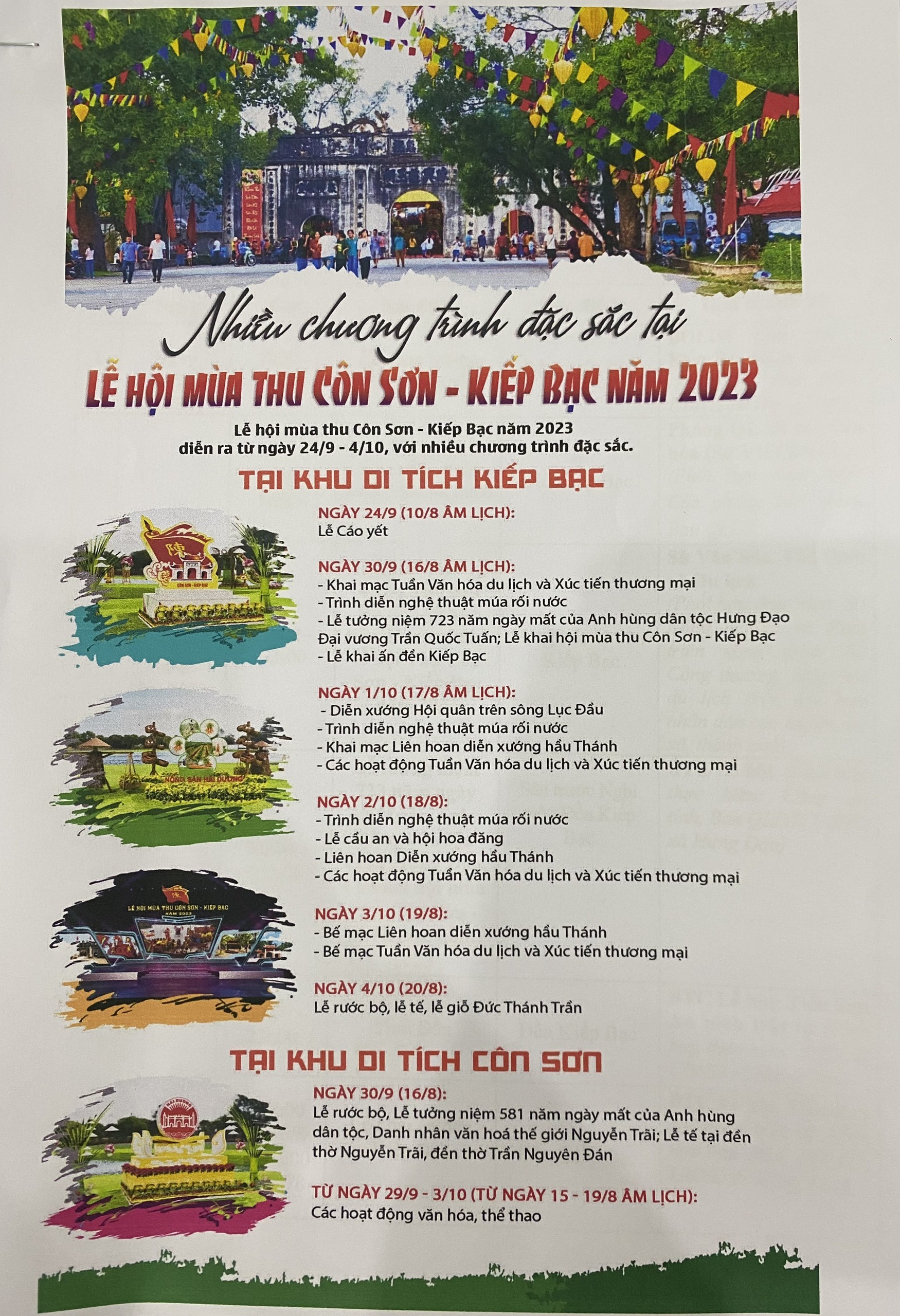 Về Hải Dương trải nghiệm 555win là Công ty cờ bạc trực tuyến tốt nhất mùa Thu Côn Sơn - Kiếp Bạc 2023