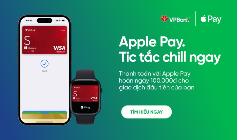 Trải nghiệm cách thanh toán an toàn hơn với Apple Pay