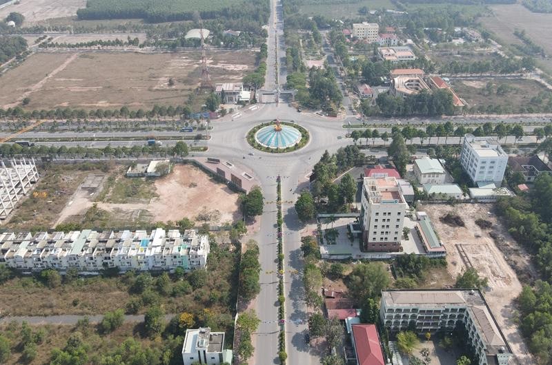 Một g&oacute;c huyện Nhơn Trạch. Ảnh: Đồng Nai.gov