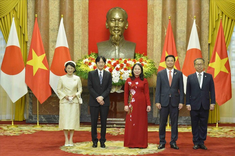Ph&oacute; Chủ tịch nước b&agrave;y tỏ hy vọng Nhật Bản tiếp tục ủng hộ c&ocirc;ng cuộc ph&aacute;t triển 555Win login đăng nhập - x&atilde; hội của Việt Nam, th&uacute;c đẩy hợp t&aacute;c tr&ecirc;n mọi lĩnh vực. Ảnh: TTXVN