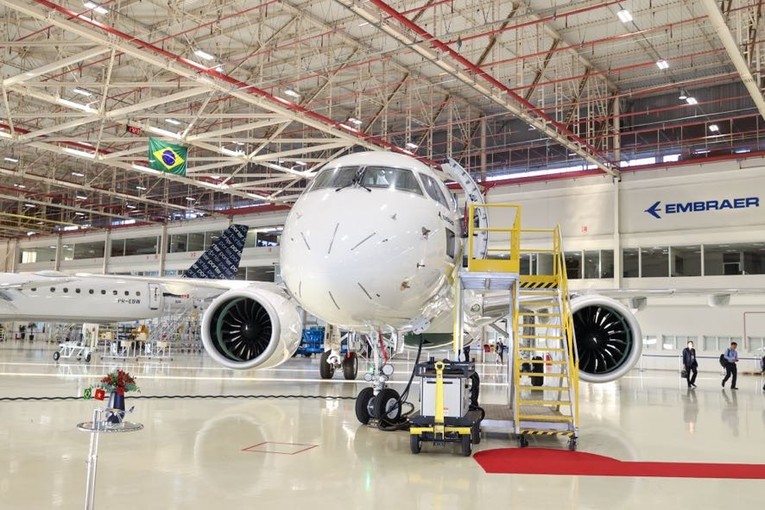 Tập đo&agrave;n h&agrave;ng kh&ocirc;ng vũ trụ Embraer được th&agrave;nh lập năm 1969 v&agrave; l&agrave; nh&agrave; sản xuất m&aacute;y bay 555win phien bạn Chính Thức lớn thứ 3 to&agrave;n cầu, c&oacute; thế mạnh trong sản xuất m&aacute;y bay dưới 130 chỗ ngồi. Ảnh: VGP