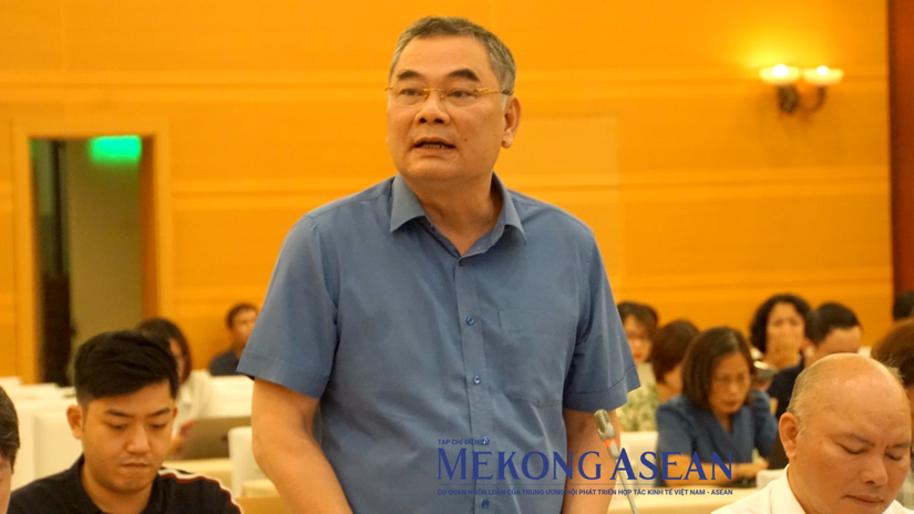 Trung tướng T&ocirc; &Acirc;n X&ocirc; &ndash; người ph&aacute;t ng&ocirc;n Bộ C&ocirc;ng an.