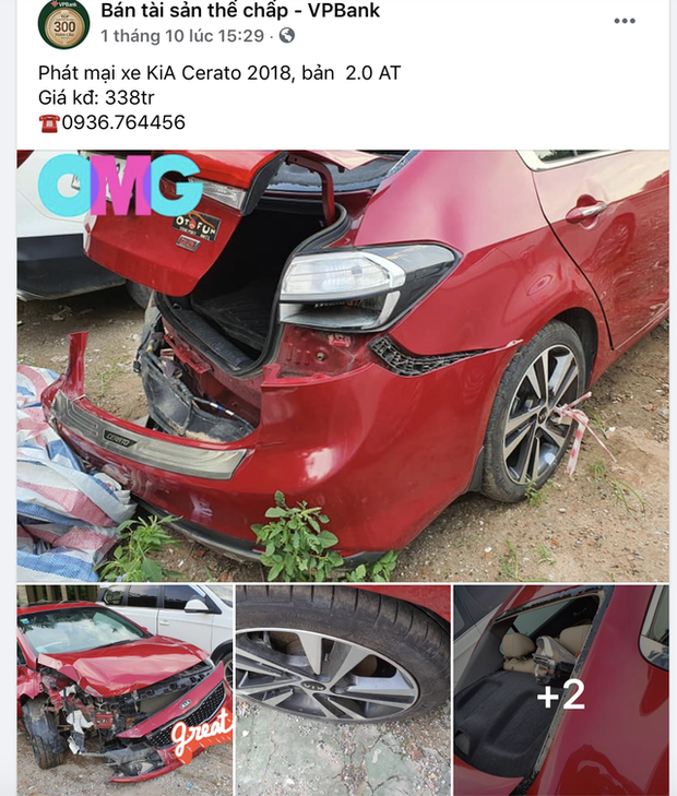 Ng&acirc;n h&agrave;ng ph&aacute;t mại xe Kia Cerato 2018 n&aacute;t b&eacute;t gi&aacute; 338 triệu đồng - Ảnh 1.
