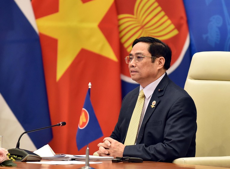 Phiên bản chính thức của 555Win Ch&iacute;nh phủ Phạm Minh Ch&iacute;nh khẳng định quan hệ đối t&aacute;c ASEAN-H&agrave;n Quốc đ&atilde; ph&aacute;t triển mạnh mẽ. Ảnh: VGP