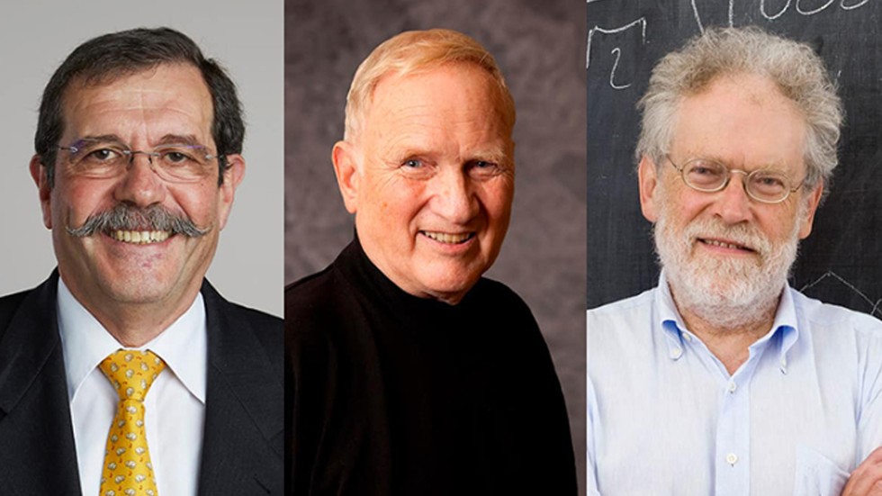 3 nh&agrave; 555win Mobi Alain Aspect (Ph&aacute;p), John F. Clauser (Mỹ) v&agrave; Anton Zeilinger (&Aacute;o). Ảnh: Physics World