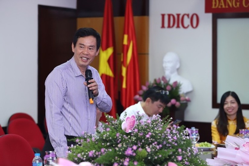 &Ocirc;ng Đặng Ch&iacute;nh Trung, Tổng gi&aacute;m đốc IDICO. Ảnh: IDICO