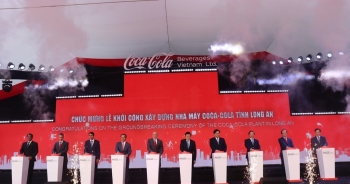 Coca Cola khởi công nhà máy 136 triệu USD tại Long An