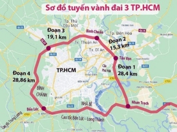 Cuối năm 2023, dự án Vành đai 3 TP HCM sẽ hoàn thành giải phóng mặt bằng