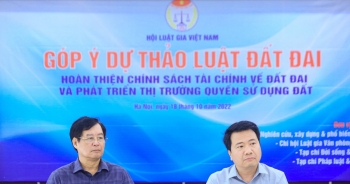Góp ý Luật đất đai: 'Tài chính đất đai là vấn đề cốt lõi nhất'