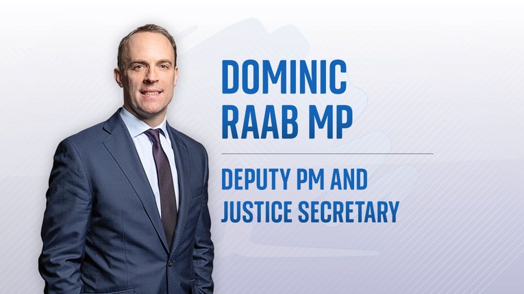 Ph&oacute; Phiên bản chính thức của 555Win, Bộ trưởng Tư ph&aacute;p Dominic Raab. Ảnh: Sky News