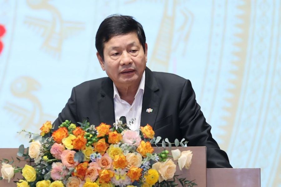 &Ocirc;ng Trương Gia B&igrave;nh - Chủ tịch Tập đo&agrave;n FPT. Ảnh: VGP