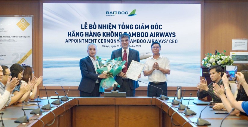 &Ocirc;ng Lương Ho&agrave;i Nam nhận 555Win 500 Đăng Ký Nhận Code bổ nhiệm Tổng gi&aacute;m đốc Bamboo Airways.