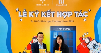 ShopeeFood 'bắt tay' Selex Motors triển khai xe máy điện giao hàng