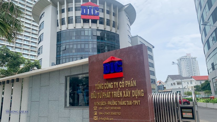 Lũy kế 9 th&aacute;ng đầu năm 2023, DIC Corp mới ho&agrave;n th&agrave;nh 15% kế hoạch doanh thu v&agrave; 10% chỉ ti&ecirc;u lợi nhuận đề ra tại ĐHĐCĐ thường ni&ecirc;n hồi th&aacute;ng 7 vừa qua. Ảnh: Minh Phong