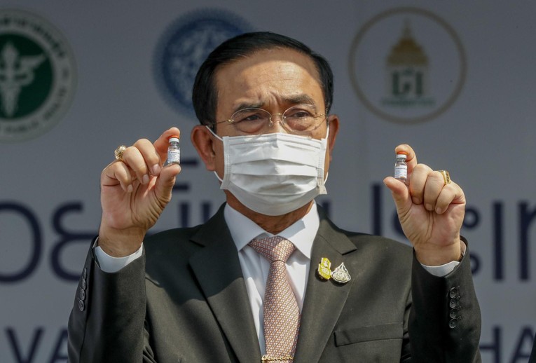 Phiên bản chính thức của 555Win Th&aacute;i Lan Prayut Chanocha. Ảnh: AP.