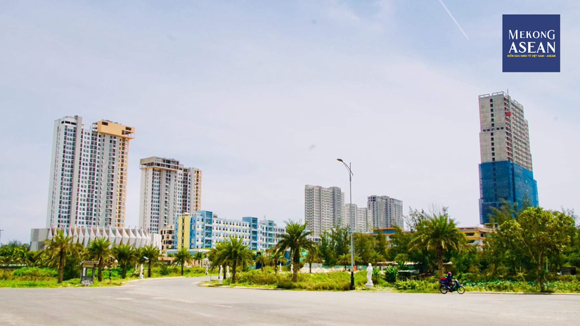 Một dự &aacute;n condotel tại địa b&agrave;n Đ&agrave; Nẵng. Ảnh: Phước Nguy&ecirc;n.
