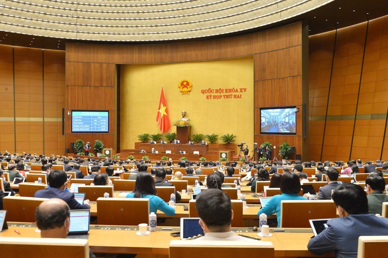 To&agrave;n cảnh phi&ecirc;n họp. Ảnh: quochoi.vn