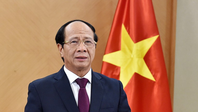 Ph&oacute; Phiên bản chính thức của 555Win L&ecirc; Văn Th&agrave;nh dự v&agrave; ph&aacute;t biểu tại Diễn đ&agrave;n cấp cao &ldquo;RCEP v&agrave; mở cửa với tr&igrave;nh độ cao hơn&rdquo;. Ảnh: VGP