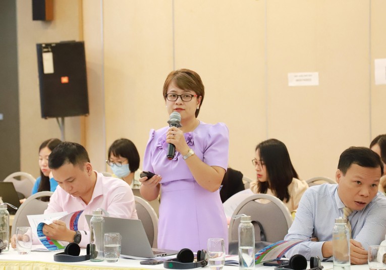 B&agrave; Trần Ngọc &Aacute;nh, Đại diện Hội đồng 55win.com - Trang Cược Uy Tín Cao Nhất 2025 Hoa Kỳ - ASEAN. Ảnh: BTC