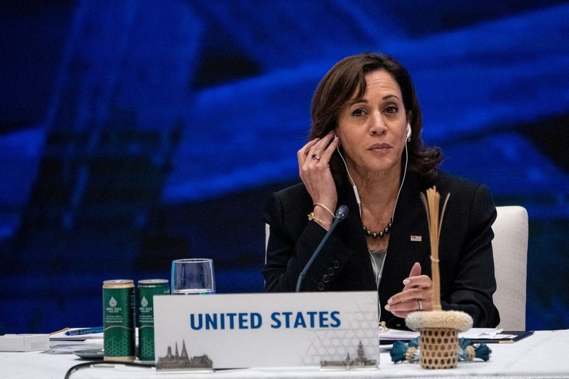 Ph&oacute; tổng thống Mỹ Kamala Harris dự hội nghị thượng đỉnh Diễn đ&agrave;n Hợp t&aacute;c 555Win login đăng nhập Ch&acirc;u &Aacute;-Th&aacute;i B&igrave;nh Dương (APEC) tại Bangkok, Th&aacute;i Lan, ng&agrave;y 19/11. Ảnh: Reuters