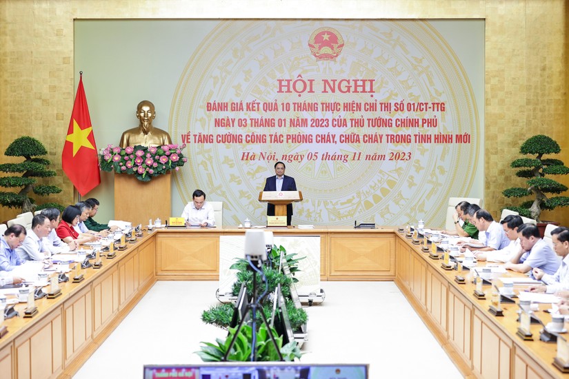 To&agrave;n cảnh hội nghị. Ảnh: VGP