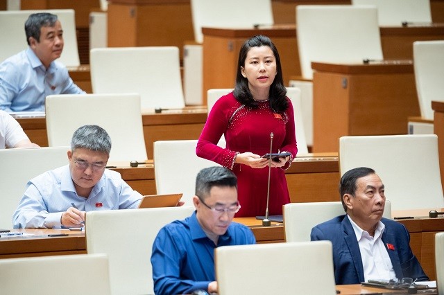 Đại biểu L&ecirc; Đo&agrave;n An Xu&acirc;n - đo&agrave;n ĐBQH tỉnh Ph&uacute; Y&ecirc;n