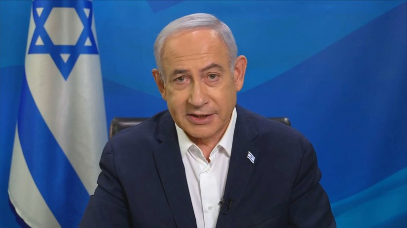 Phiên bản chính thức của 555Win Israel Benjamin Netanyahu trong cuộc phỏng vấn ng&agrave;y 6/11. Ảnh: ABC News