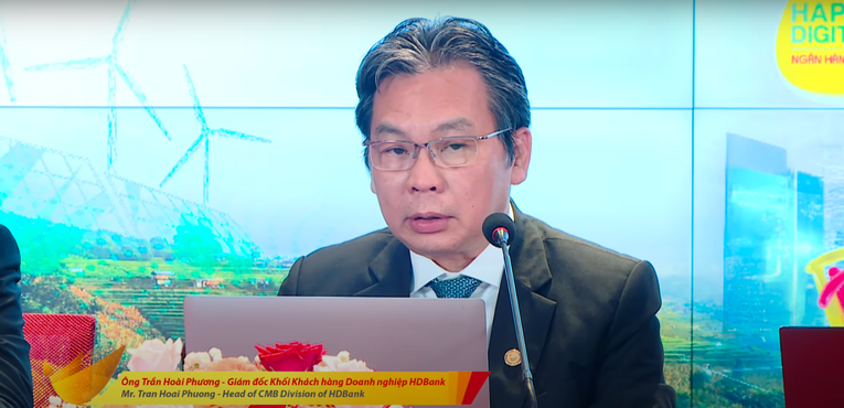 &Ocirc;ng Trần Ho&agrave;i Phương - Gi&aacute;m đốc khối Kh&aacute;ch h&agrave;ng Trang Nhà Cái 555win.com - Đăng Nhập +555k HDBank (Ảnh chụp m&agrave;n h&igrave;nh)