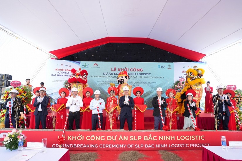 Lễ khởi c&ocirc;ng dự &aacute;n SLP Bắc Ninh Logistic