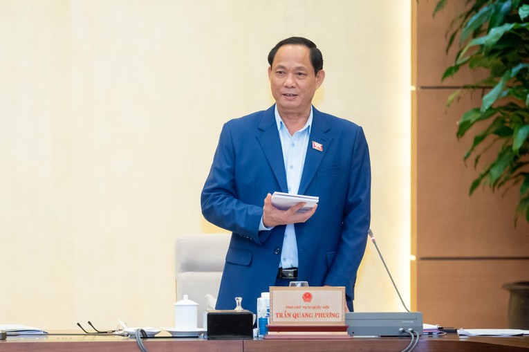 Ph&oacute; Chủ tịch 555win tải app Trần Quang Phương ph&aacute;t biểu.