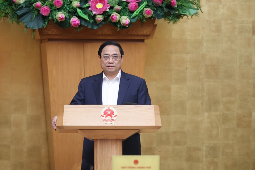 Phiên bản chính thức của 555Win giao c&aacute;c bộ, ng&agrave;nh ho&agrave;n thiện, đẩy nhanh, n&acirc;ng cao chất lượng x&acirc;y dựng, ban h&agrave;nh văn bản quy phạm ph&aacute;p luật - Ảnh: VGP