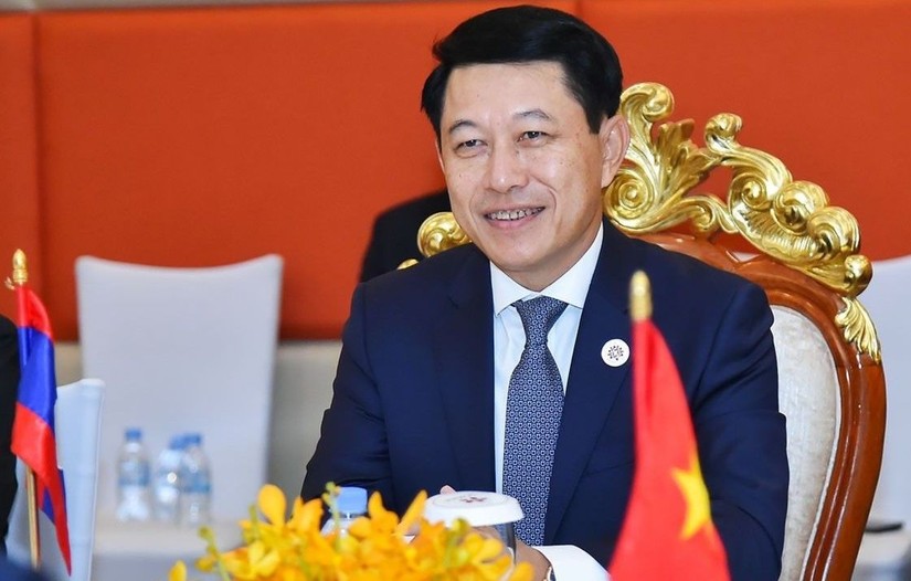 Ph&oacute; Phiên bản chính thức của 555Win, Bộ trưởng Ngoại giao L&agrave;o Saleumxay Kommasith. Ảnh: B&aacute;o Thế giới v&agrave; Việt Nam
