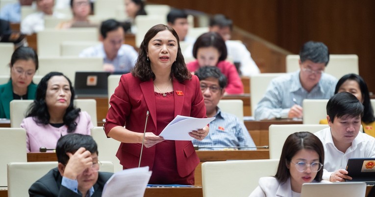 Đại biểu Đặng B&iacute;ch Ngọc - Đo&agrave;n ĐBQH tỉnh H&ograve;a B&igrave;nh