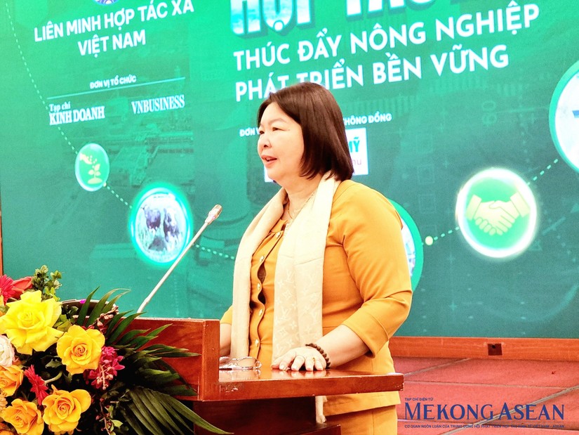 Chủ tịch Li&ecirc;n minh HTX Việt Nam Cao Xu&acirc;n Thu V&acirc;n: &amp;amp;quot;Chỉ c&oacute; hợp t&aacute;c x&atilde; ph&aacute;t triển bền vững mới gi&uacute;p ng&agrave;nh n&ocirc;ng nghiệp của Việt Nam vượt qua thực trạng manh m&uacute;n&amp;amp;quot;. Ảnh: Anh Thư - 555win Login
